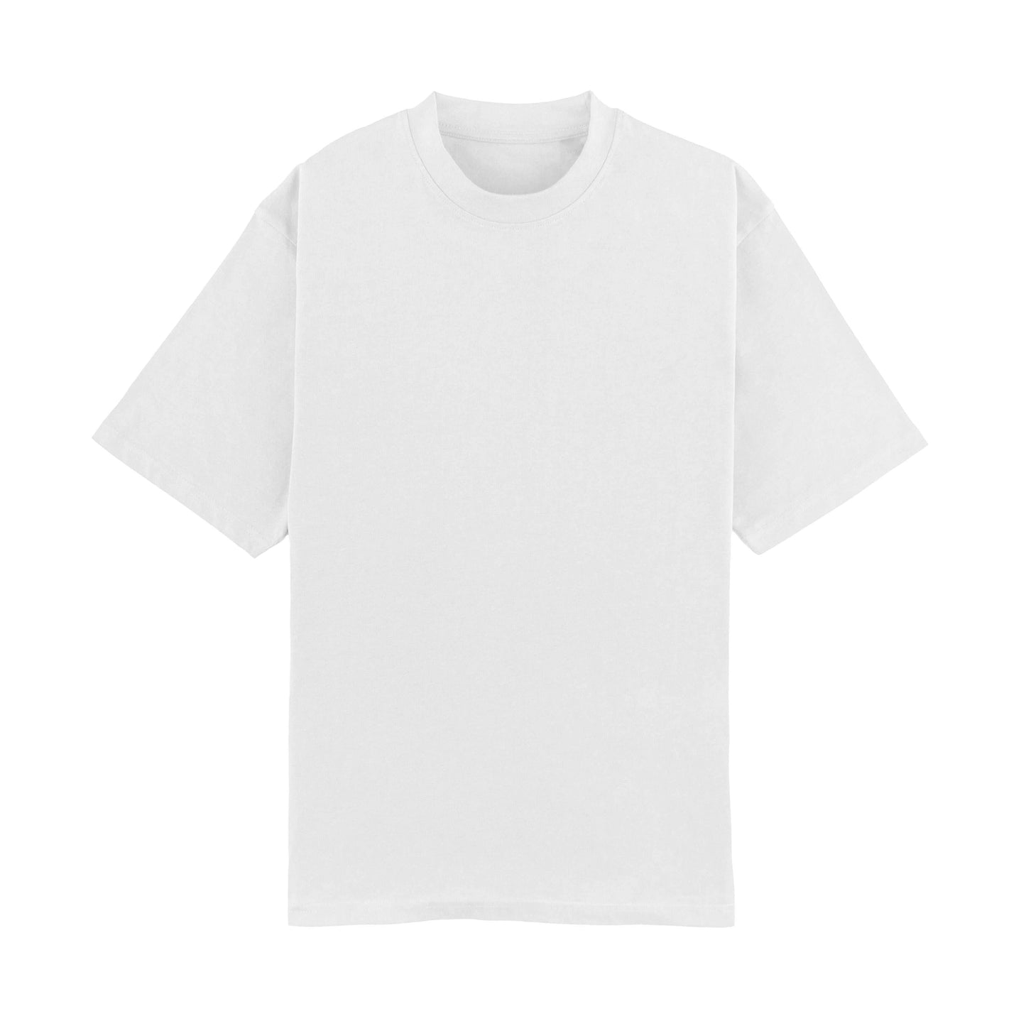 Relaxed Fit 350GSM Heavyweight T-Shirt - White - Urbanfeelo