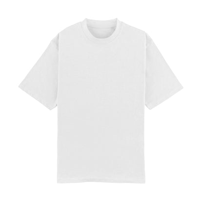 Relaxed Fit 350GSM Heavyweight T-Shirt - White - Urbanfeelo